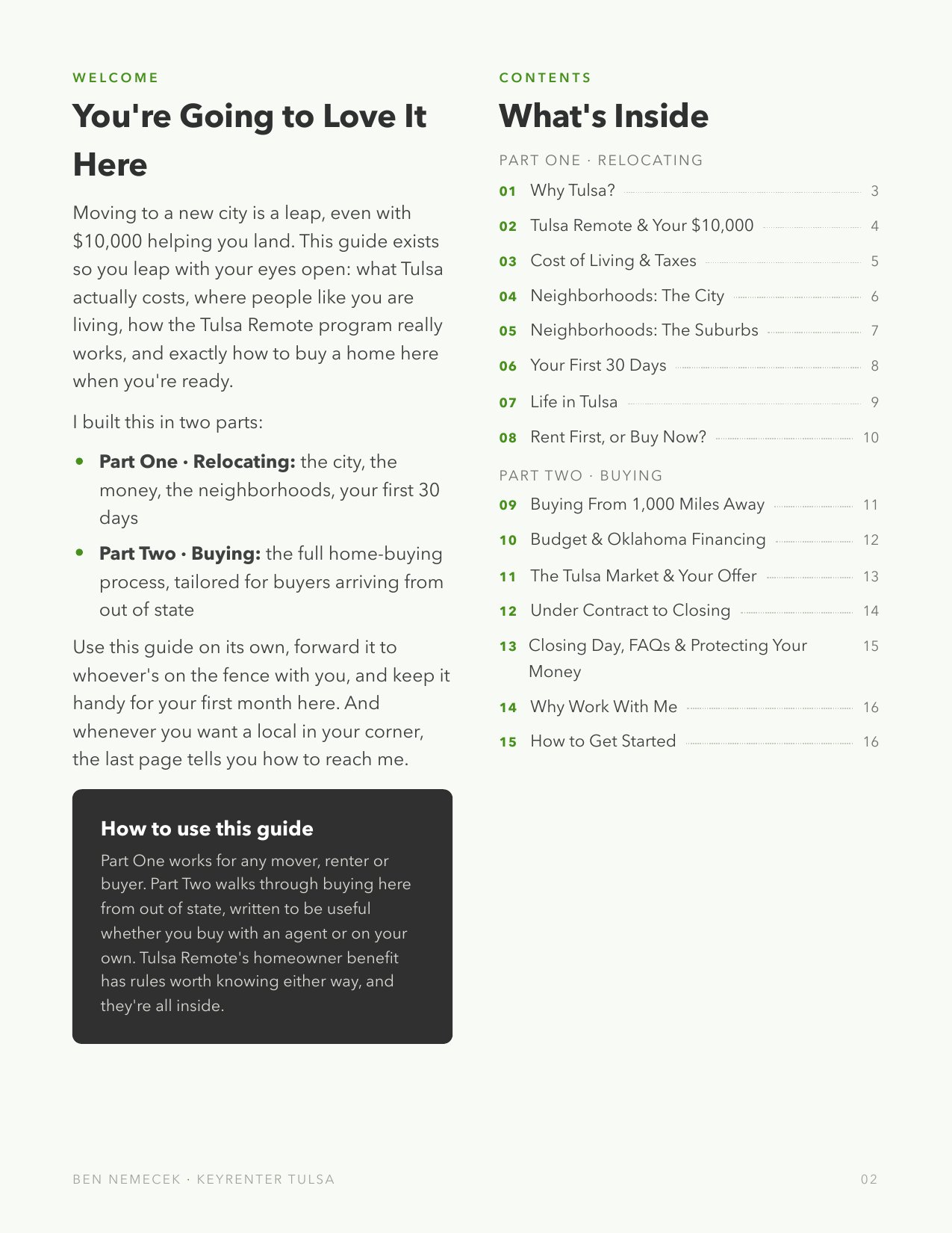 Moving to Tulsa Guide preview, page 2