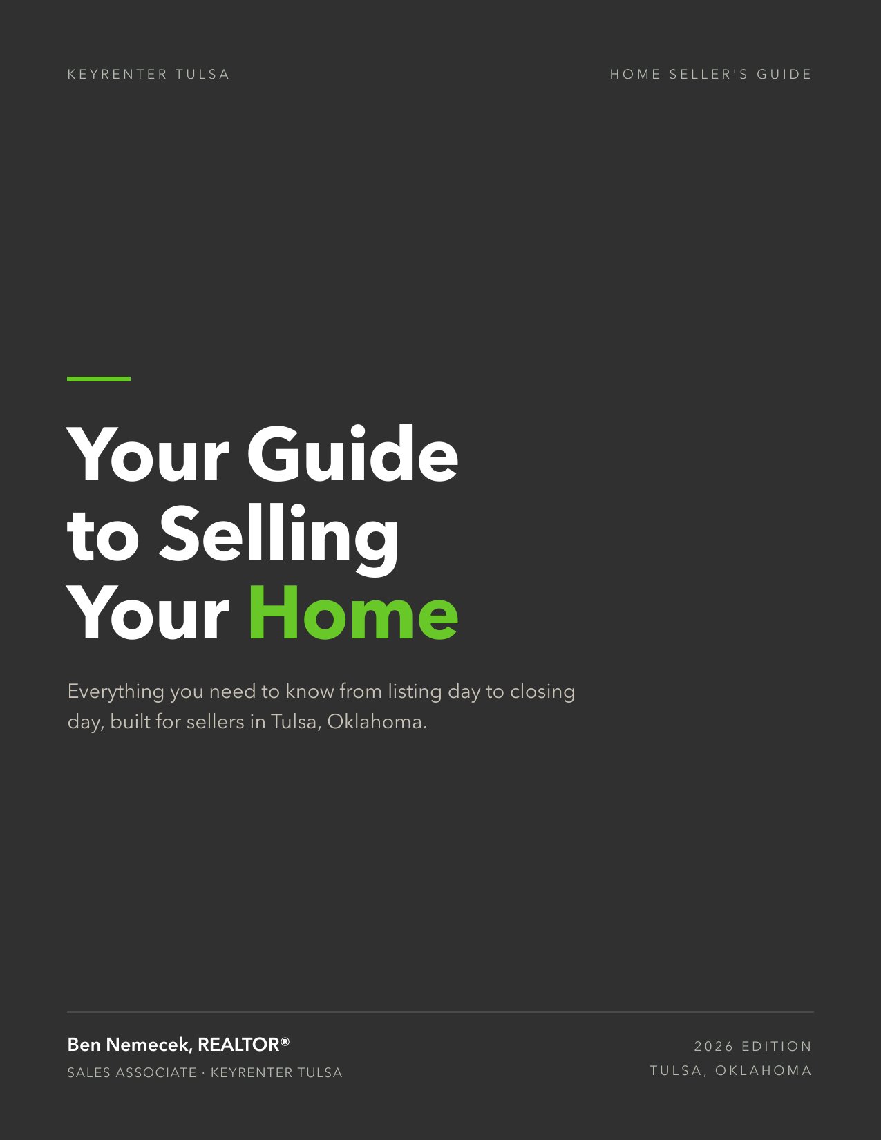 Tulsa Home Seller's Guide preview, page 1