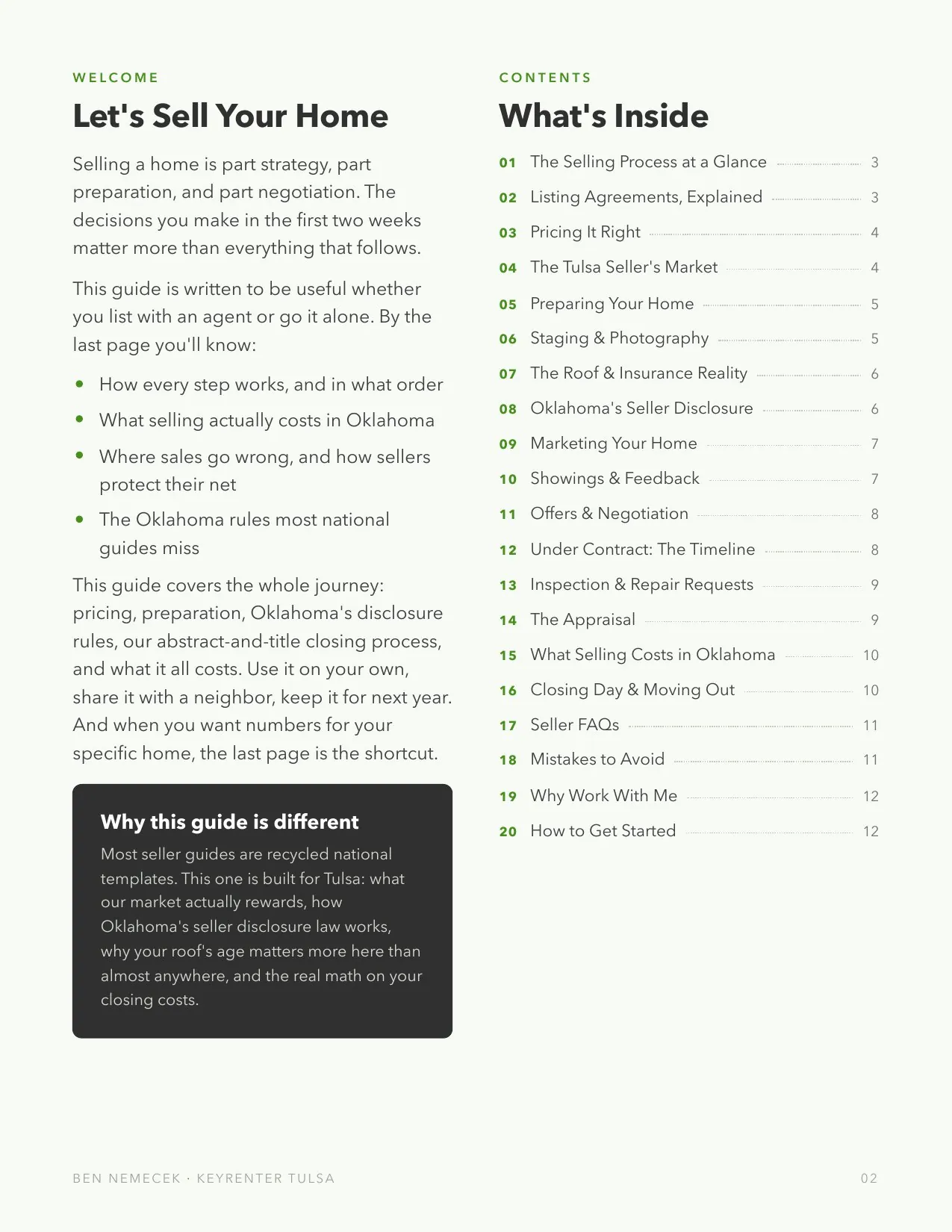Tulsa Home Seller's Guide preview, page 2
